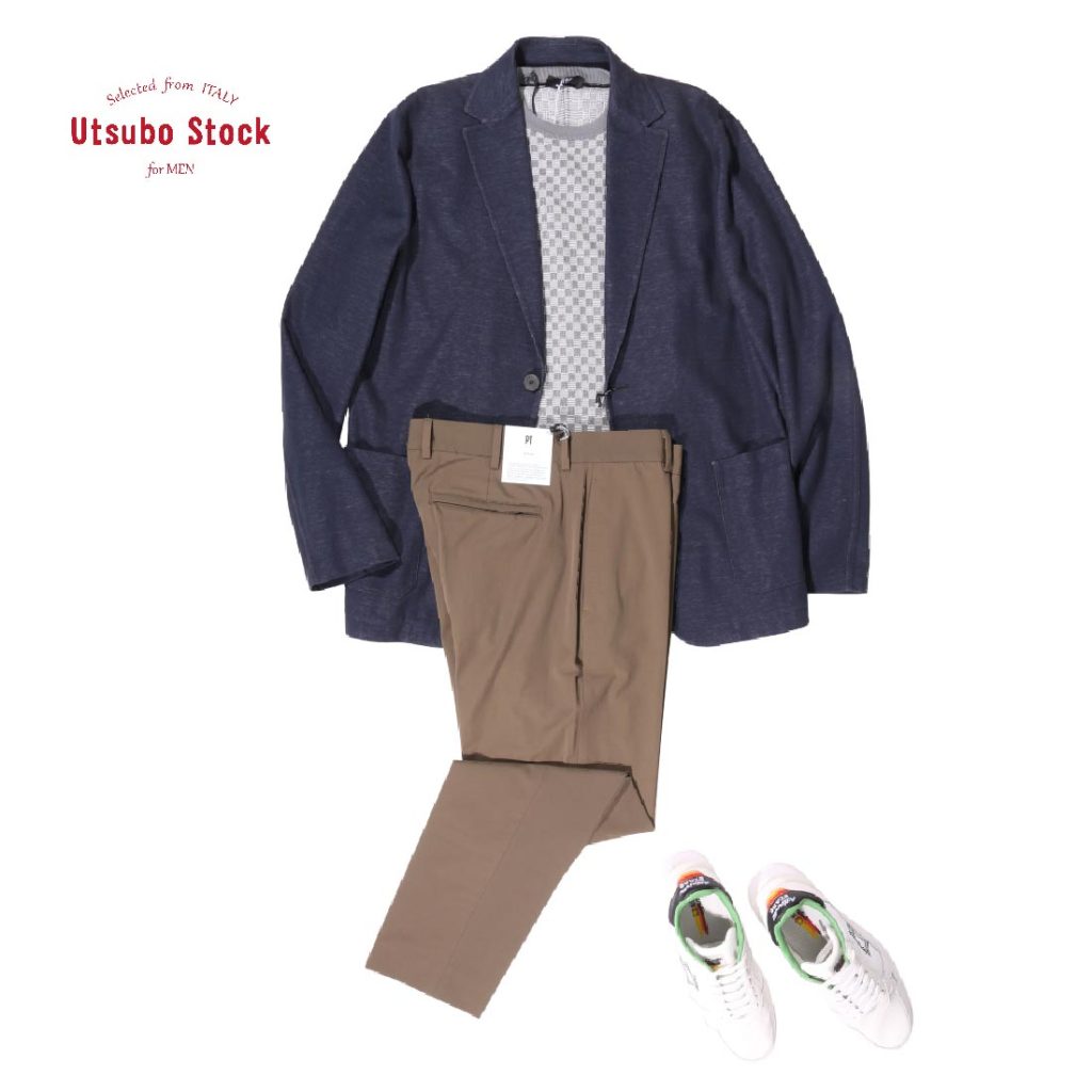 【PT TORINO】肩肘張らずにきちんと見える、ストレスフリーなジャケパンスタイル