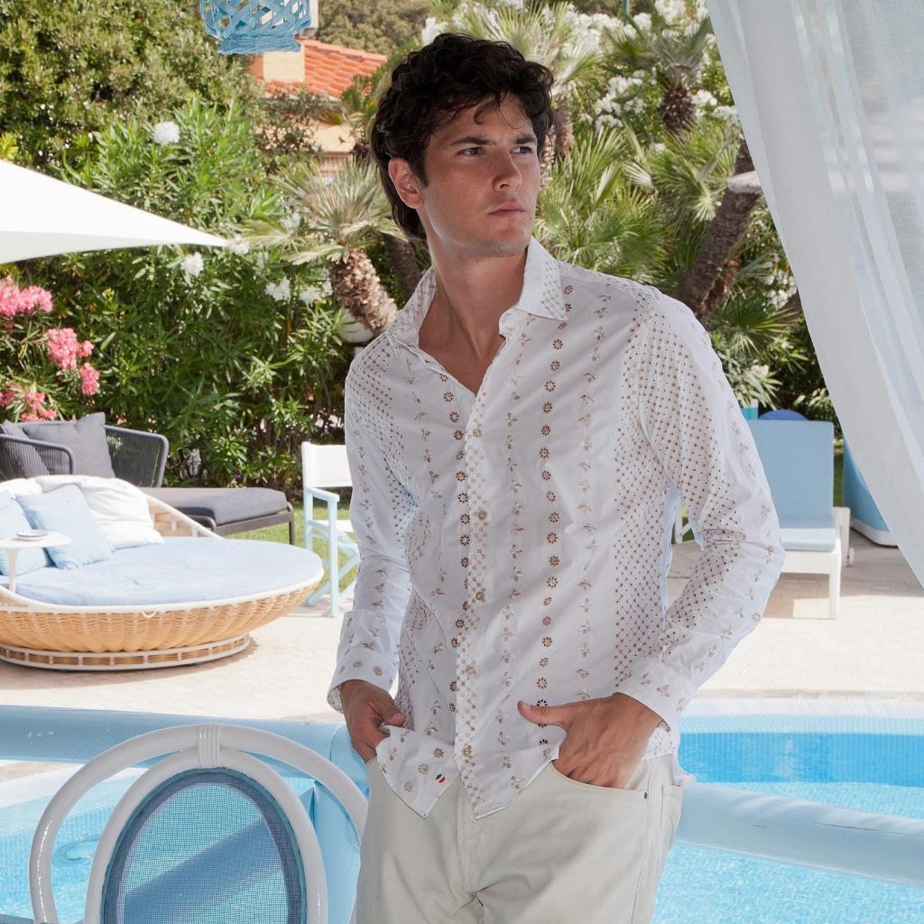 小さな柄から始める　オシャレな柄シャツの着こなし