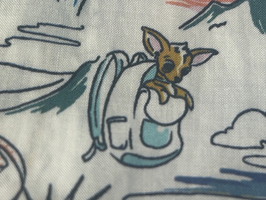 「XACUSの柄シャツに描かれたユニークな犬とバックパックのプリント|大人の遊び心を表現したイタリアブランドの一枚」