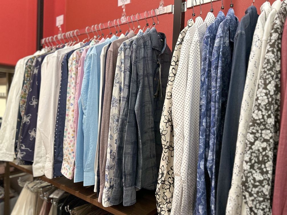 UTSUBO STOCK 神戸旧居留地店 メンズシャツコレクション 色柄豊富なイタリアブランドの一点物シャツ