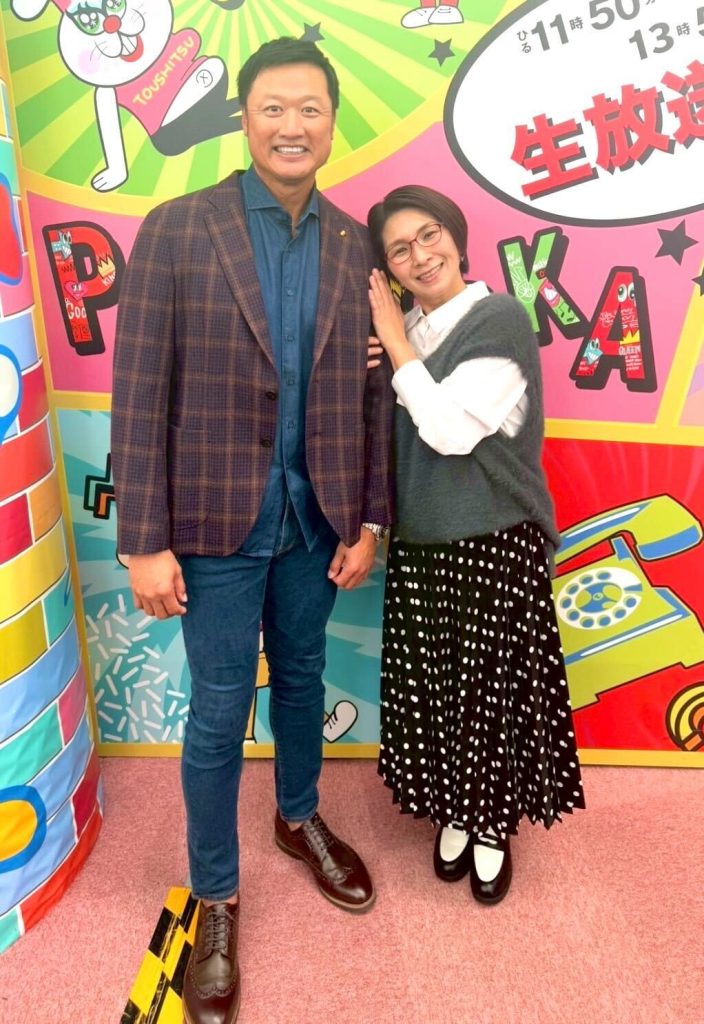 2025年12月18日放送のぽかぽかにご出演したマック鈴木さんのスタイリング