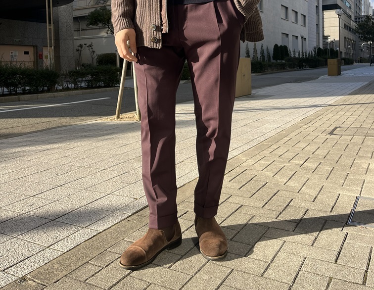 LAMANO ARTISANS ニットブルゾン ライナーブルゾン レイヤード メンズスタイル