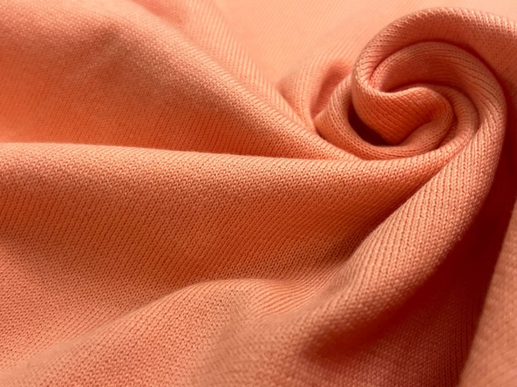 FILIPPO DE LAURENTIIS コットンニット生地の質感クローズアップ